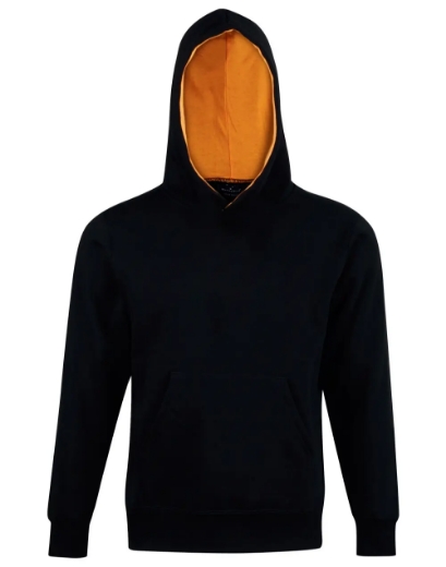 Picture of Winning Spirit, Adult's Close Front  Contrast Fleecy Hoodie